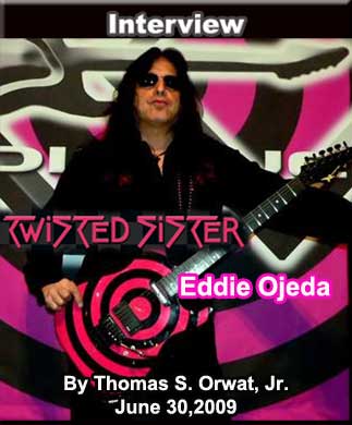Eddie Ojeda – Twisted Sister – 06/30/2009 – RockMusicStar.com