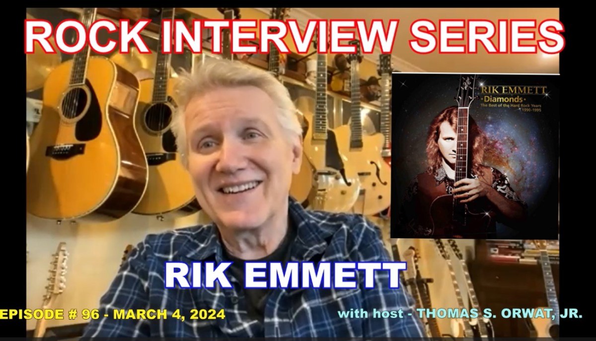 Rik Emmett – Triumph (1975-1988) Rock Interview Series episode # 96- 03 ...